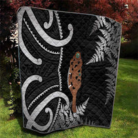 New Zealand Maripi Quilt Silver Fern Mix Aotearoa Maori Pattern