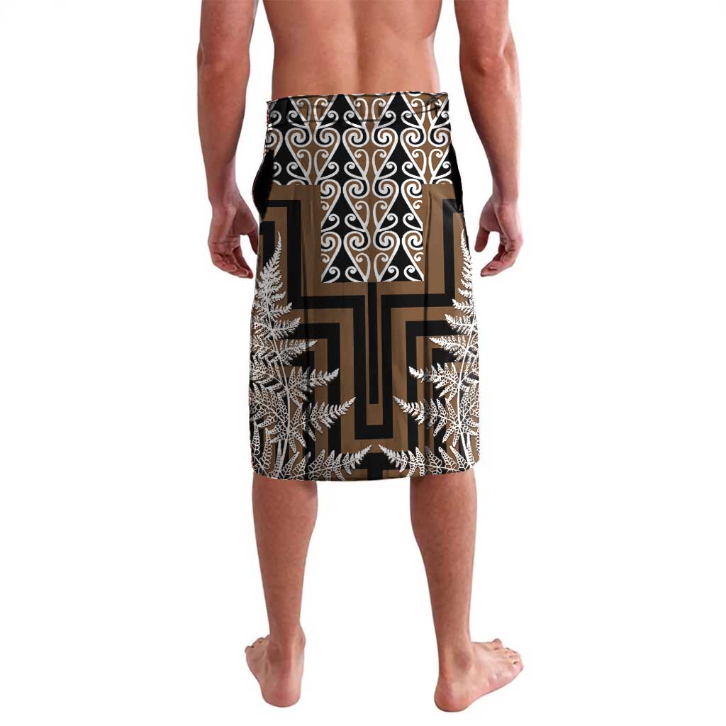 New Zealand Lavalava Maori Maripi Knife With Poutama Art