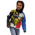 Personalised Philippines Carabao Kid Hoodie Filipino Sun Mix Sampaguita Flower