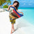 Personalised Philippines Eagle Sarong Filipino Sun Mix Sampaguita Flower