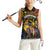 Philippines Sarimanok Women Sleeveless Polo Shirt Papanok Legendary Bird Okir Polynesian Pattern