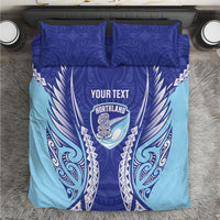 Northland 2026 Rugby Custom Bedding Set NZ Maori Silver Fern