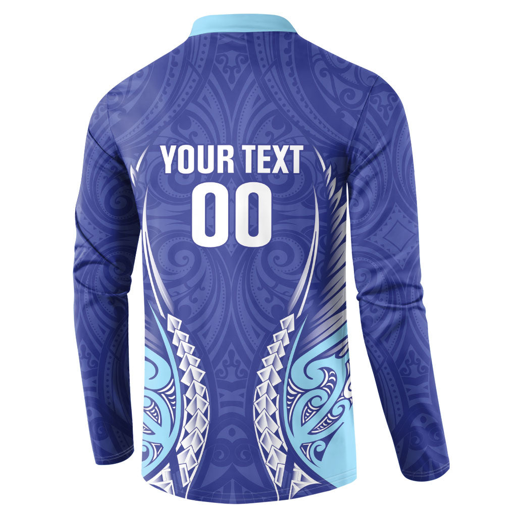 Northland 2026 Rugby Custom Button Sweatshirt NZ Maori Silver Fern