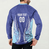 Northland 2026 Rugby Custom Button Sweatshirt NZ Maori Silver Fern