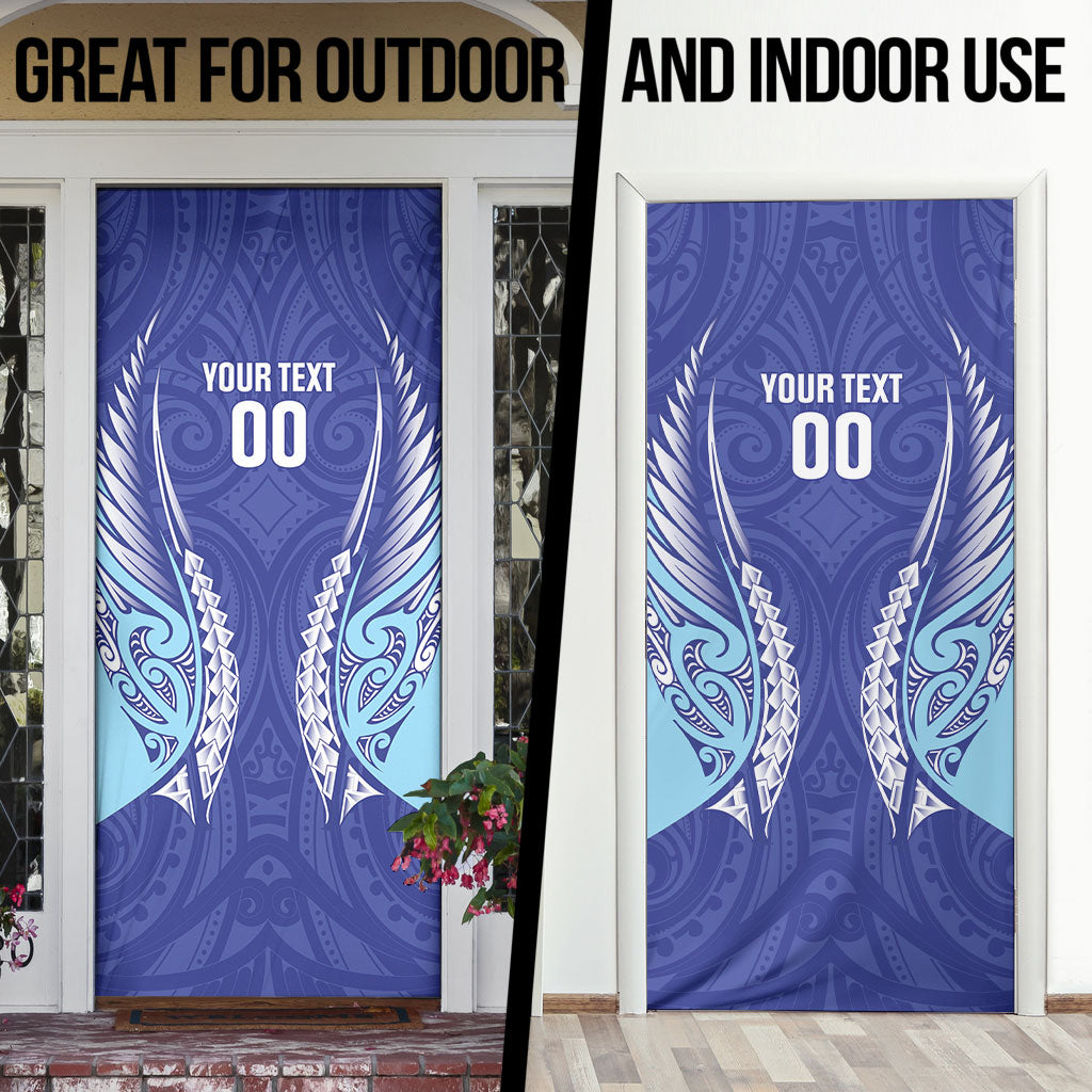 Northland 2026 Rugby Custom Door Cover NZ Maori Silver Fern