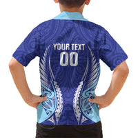 Northland 2026 Rugby Custom Family Matching Mermaid Dress and Hawaiian Shirt NZ Maori Silver Fern