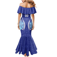 Northland 2026 Rugby Custom Family Matching Mermaid Dress and Hawaiian Shirt NZ Maori Silver Fern