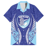 Northland 2026 Rugby Custom Family Matching Off Shoulder Maxi Dress and Hawaiian Shirt NZ Maori Silver Fern
