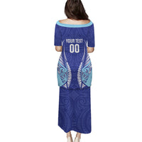 Northland 2026 Rugby Custom Family Matching Puletasi and Hawaiian Shirt NZ Maori Silver Fern