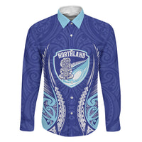 Northland 2026 Rugby Custom Family Matching Tank Maxi Dress and Hawaiian Shirt NZ Maori Silver Fern