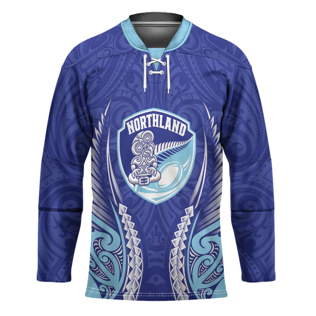 Northland 2026 Rugby Custom Hockey Jersey NZ Maori Silver Fern
