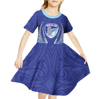 Northland 2026 Rugby Custom Kid Short Sleeve Dress NZ Maori Silver Fern