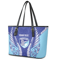 Northland 2026 Rugby Custom Leather Tote Bag NZ Maori Silver Fern LT14 - Polynesian Pride