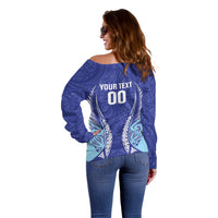 Northland 2026 Rugby Custom Off Shoulder Sweater NZ Maori Silver Fern