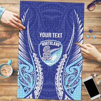 Northland 2026 Rugby Custom Puzzle NZ Maori Silver Fern