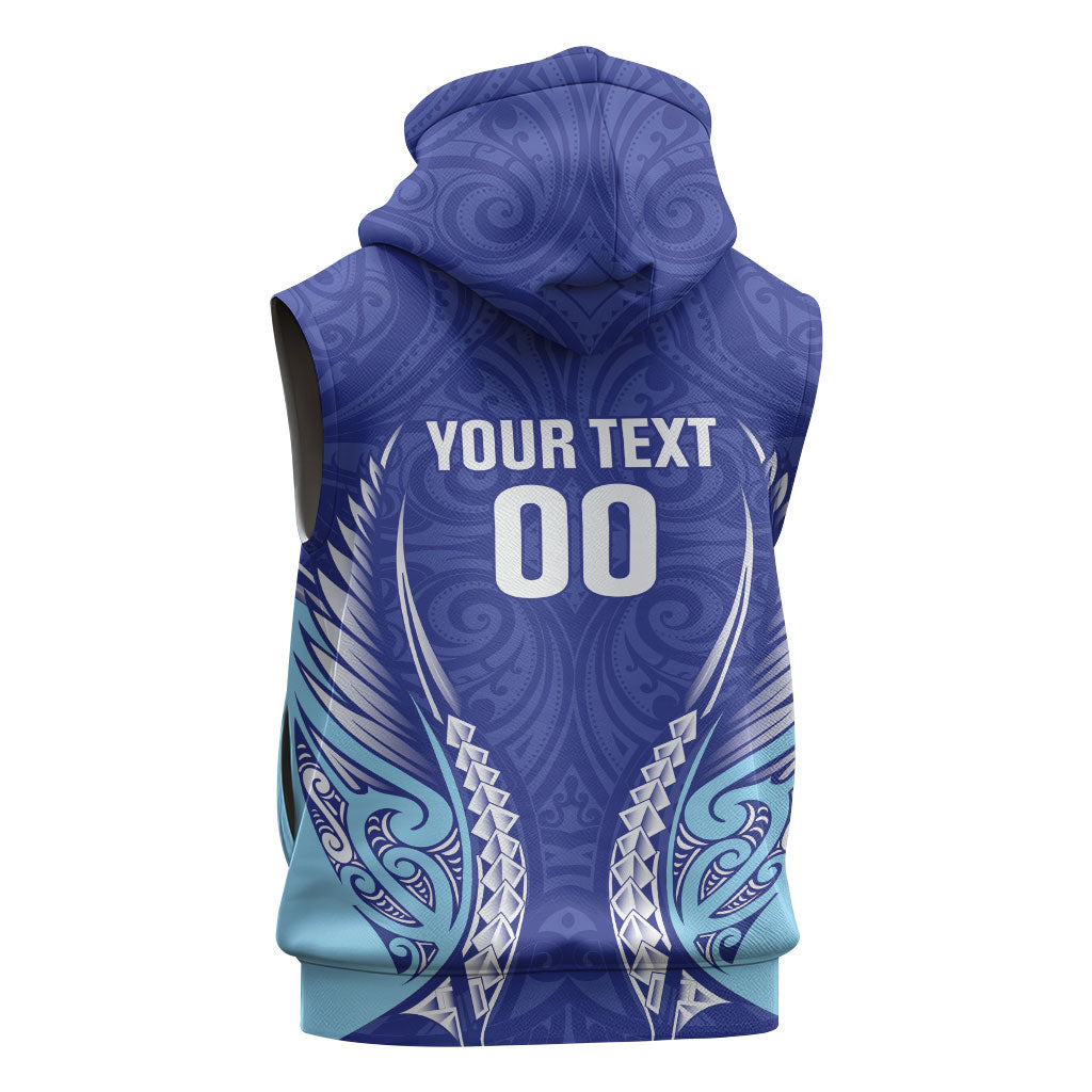Northland 2026 Rugby Custom Sleeveless Hoodie NZ Maori Silver Fern