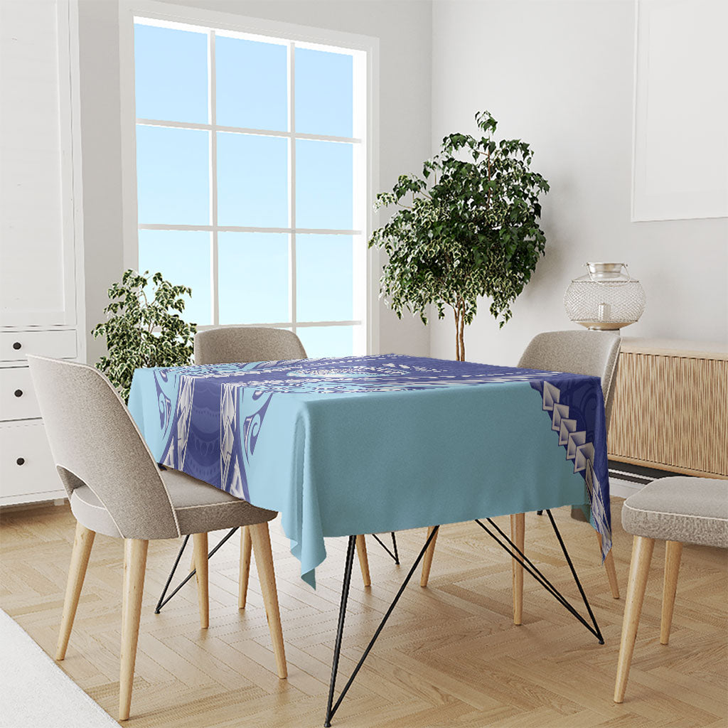 Northland 2026 Rugby Custom Tablecloth NZ Maori Silver Fern LT14 - Polynesian Pride