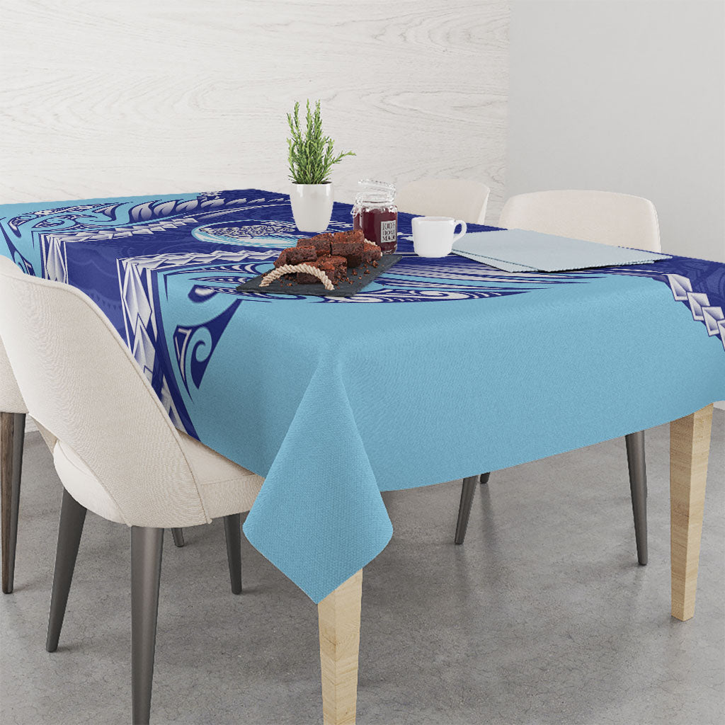 Northland 2026 Rugby Custom Tablecloth NZ Maori Silver Fern LT14 - Polynesian Pride