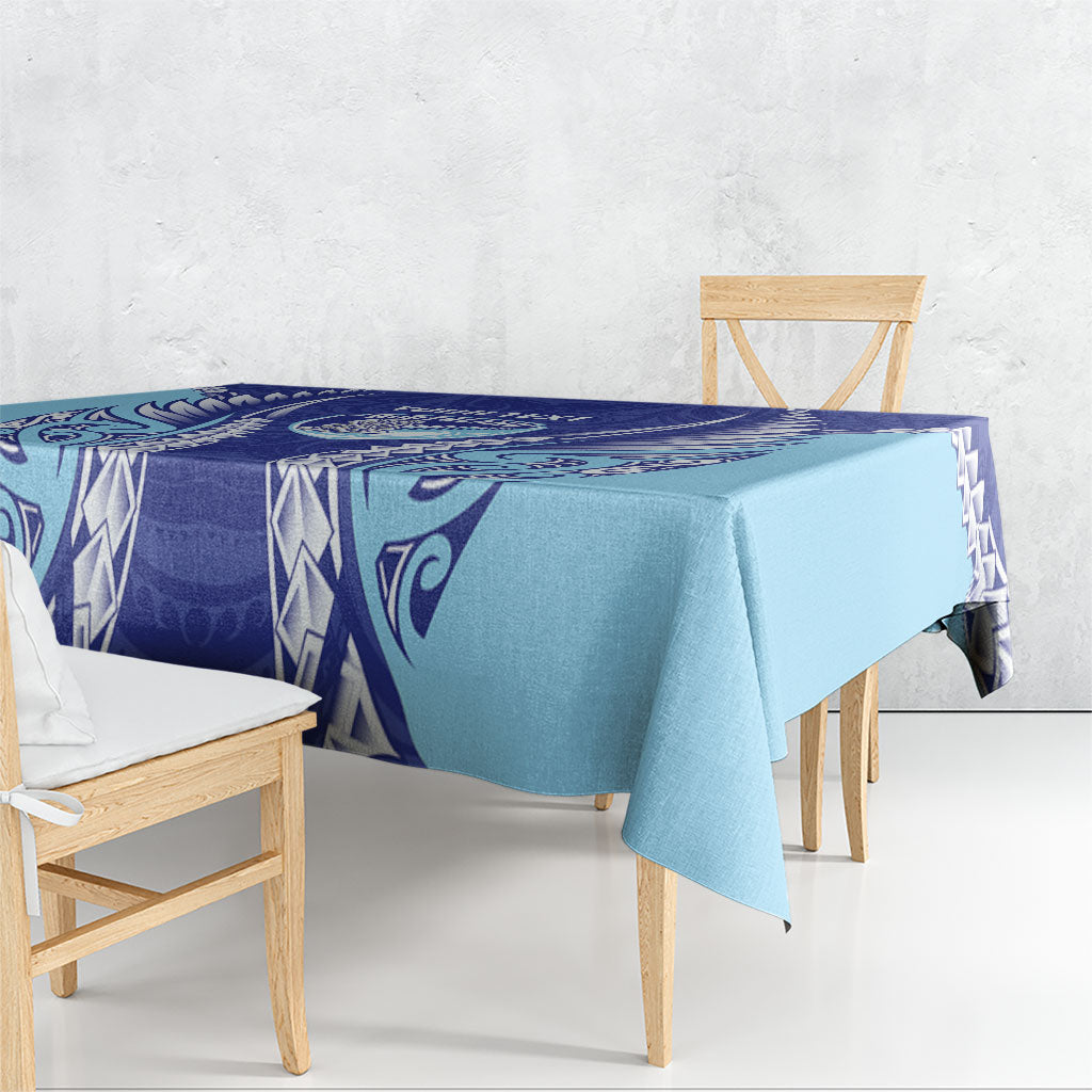 Northland 2026 Rugby Custom Tablecloth NZ Maori Silver Fern LT14 - Polynesian Pride