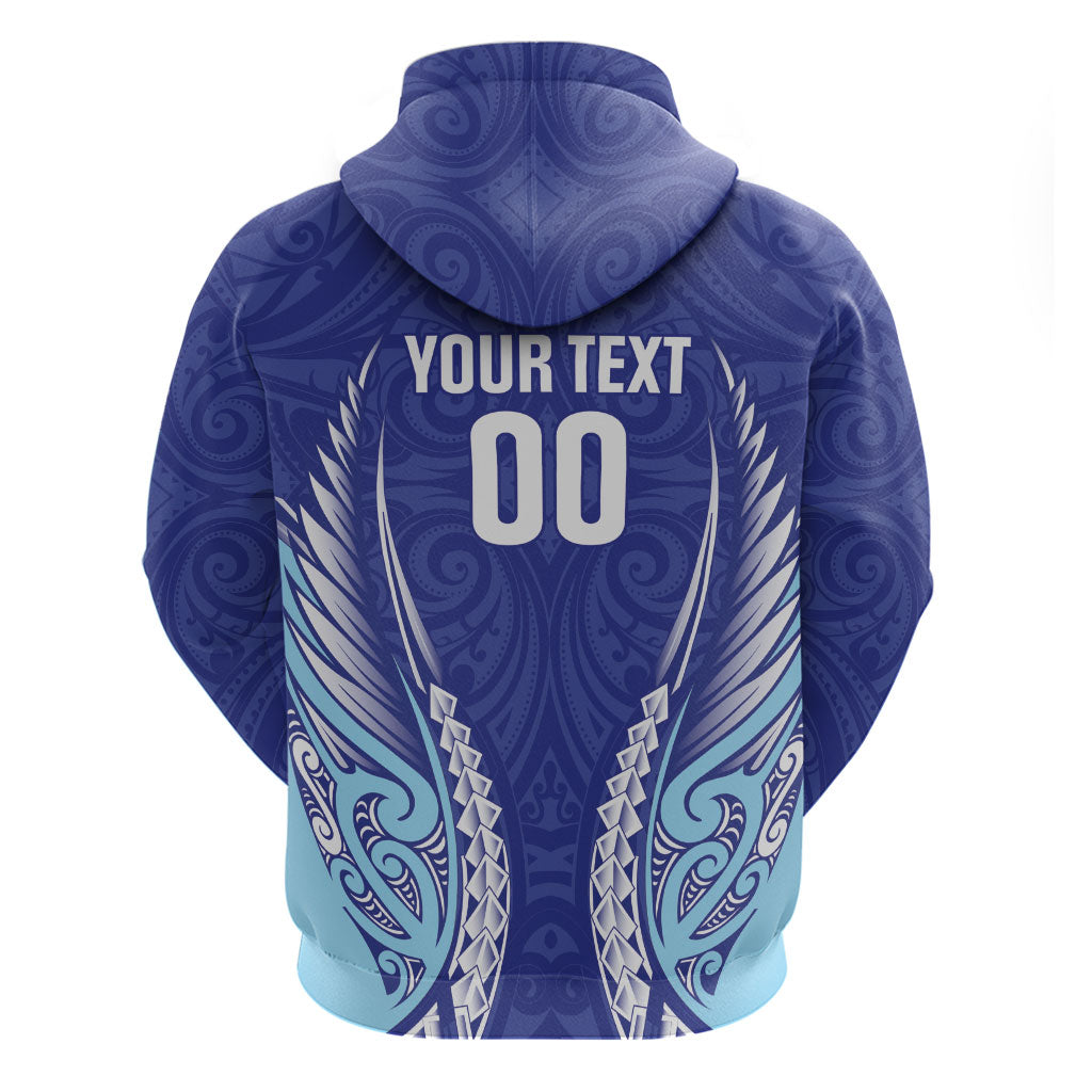 Northland 2026 Rugby Custom Zip Hoodie NZ Maori Silver Fern