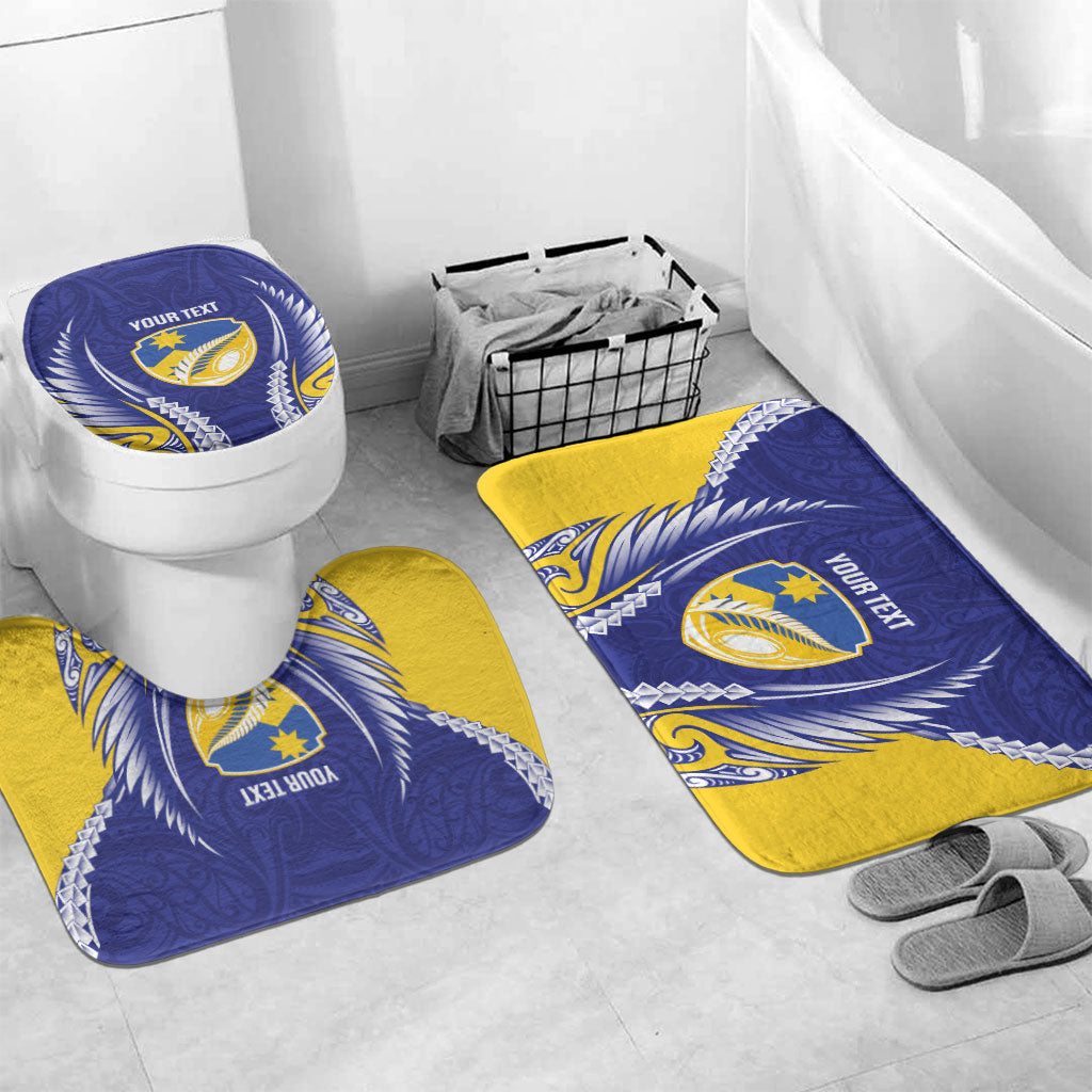 Otago 2026 Rugby Custom Bathroom Set NZ Maori Silver Fern