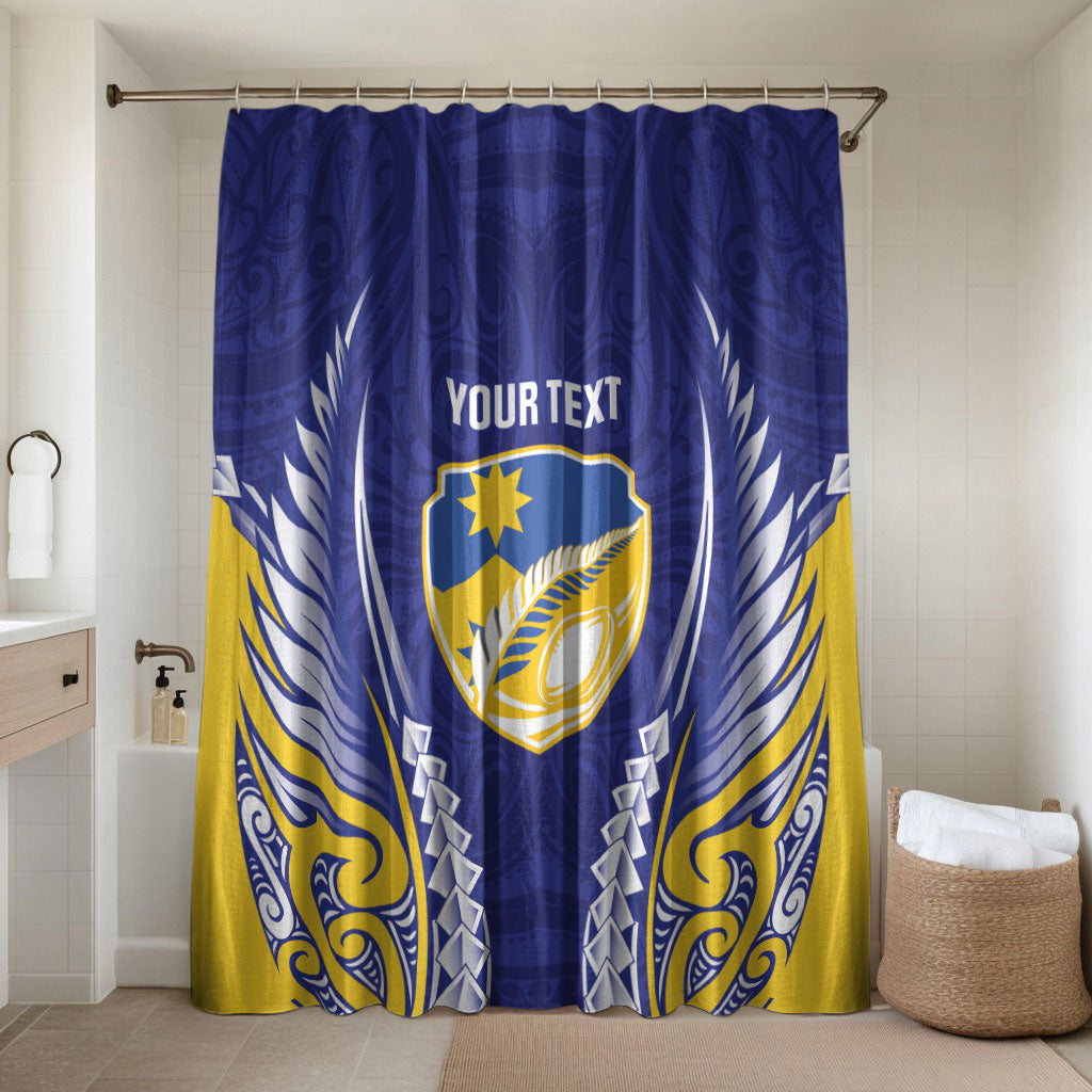 Otago 2026 Rugby Custom Bathroom Set NZ Maori Silver Fern