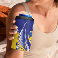 Otago 2026 Rugby Custom 4 in 1 Can Cooler Tumbler NZ Maori Silver Fern