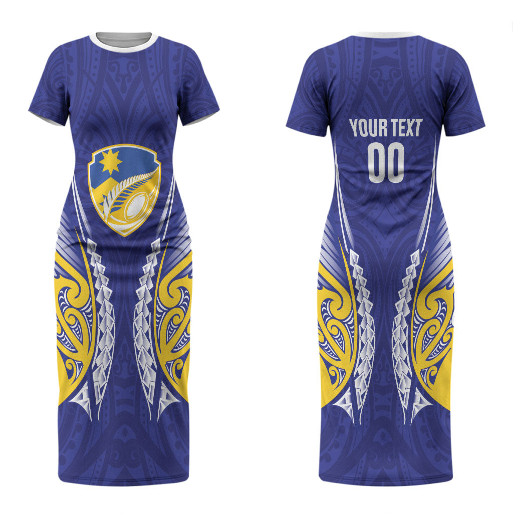 Otago 2026 Rugby Custom Couples Matching Short Sleeve Bodycon Dress and Hawaiian Shirt NZ Maori Silver Fern LT14 - Polynesian Pride