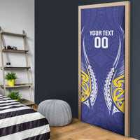 Otago 2026 Rugby Custom Door Cover NZ Maori Silver Fern