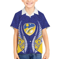Otago 2026 Rugby Custom Family Matching Tank Maxi Dress and Hawaiian Shirt NZ Maori Silver Fern