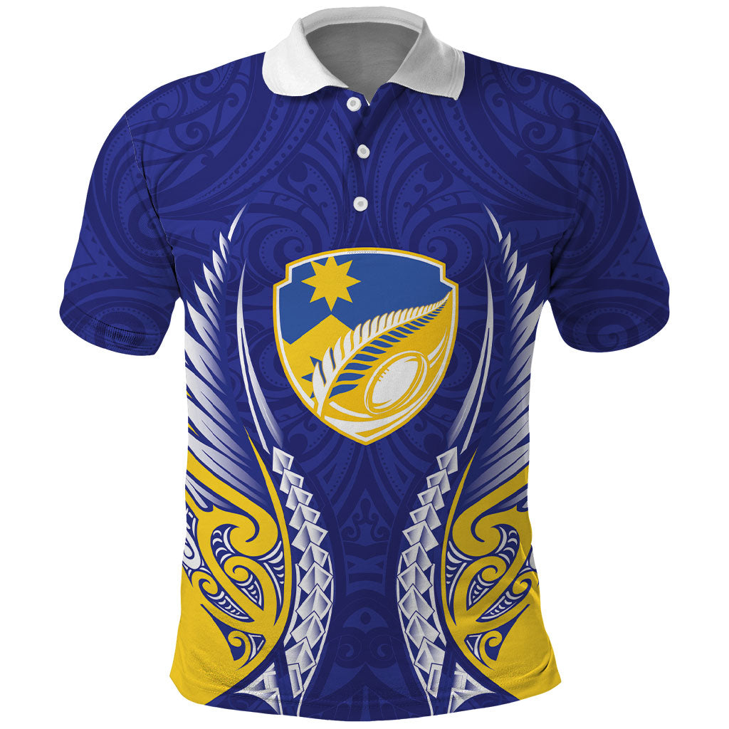 Otago 2026 Rugby Custom Polo Shirt NZ Maori Silver Fern