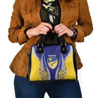 Otago 2026 Rugby Custom Shoulder Handbag NZ Maori Silver Fern