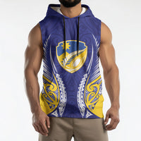 Otago 2026 Rugby Custom Sleeveless Hoodie NZ Maori Silver Fern