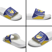 Otago 2026 Rugby Custom Slide Sandals NZ Maori Silver Fern