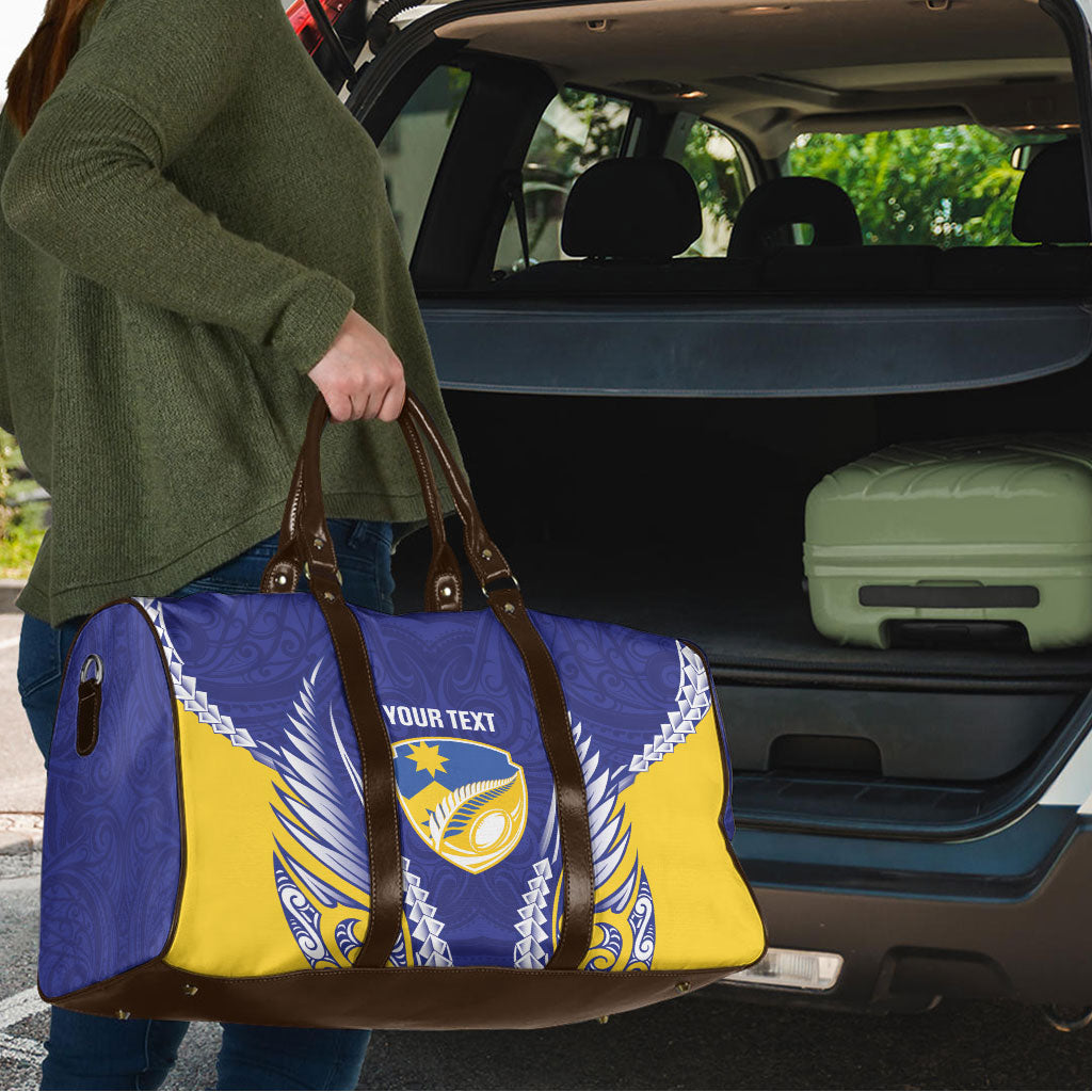 Otago 2026 Rugby Custom Travel Bag NZ Maori Silver Fern LT14 - Polynesian Pride