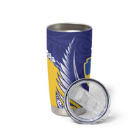Otago 2026 Rugby Custom Tumbler Cup NZ Maori Silver Fern