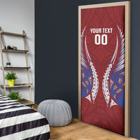 Southland 2026 Rugby Custom Door Cover NZ Maori Silver Fern LT14 - Polynesian Pride