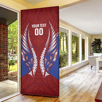 Southland 2026 Rugby Custom Door Cover NZ Maori Silver Fern LT14 - Polynesian Pride