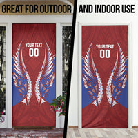 Southland 2026 Rugby Custom Door Cover NZ Maori Silver Fern LT14 - Polynesian Pride