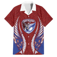 Southland 2026 Rugby Custom Family Matching Mermaid Dress and Hawaiian Shirt NZ Maori Silver Fern