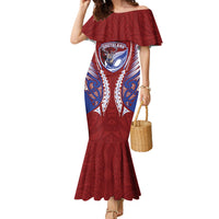 Southland 2026 Rugby Custom Family Matching Mermaid Dress and Hawaiian Shirt NZ Maori Silver Fern