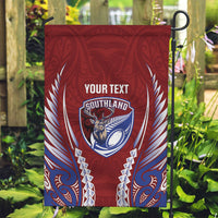 Southland 2026 Rugby Custom Garden Flag NZ Maori Silver Fern