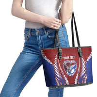 Southland 2026 Rugby Custom Leather Tote Bag NZ Maori Silver Fern
