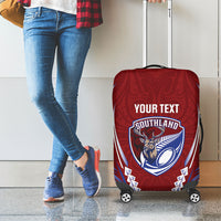 Southland 2026 Rugby Custom Luggage Cover NZ Maori Silver Fern