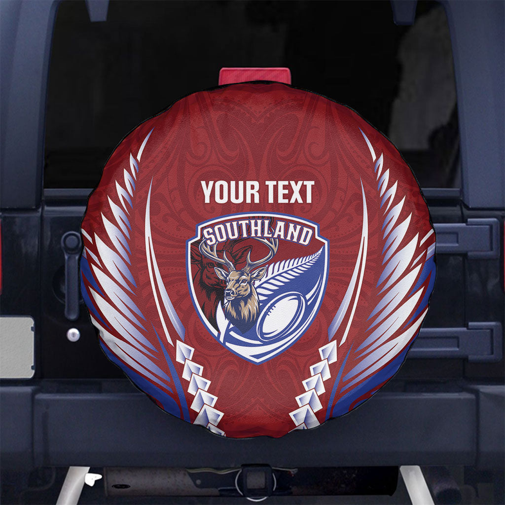 Southland 2026 Rugby Custom Spare Tire Cover NZ Maori Silver Fern