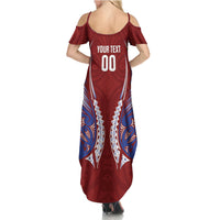 Southland 2026 Rugby Custom Summer Maxi Dress NZ Maori Silver Fern
