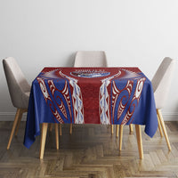 Southland 2026 Rugby Custom Tablecloth NZ Maori Silver Fern