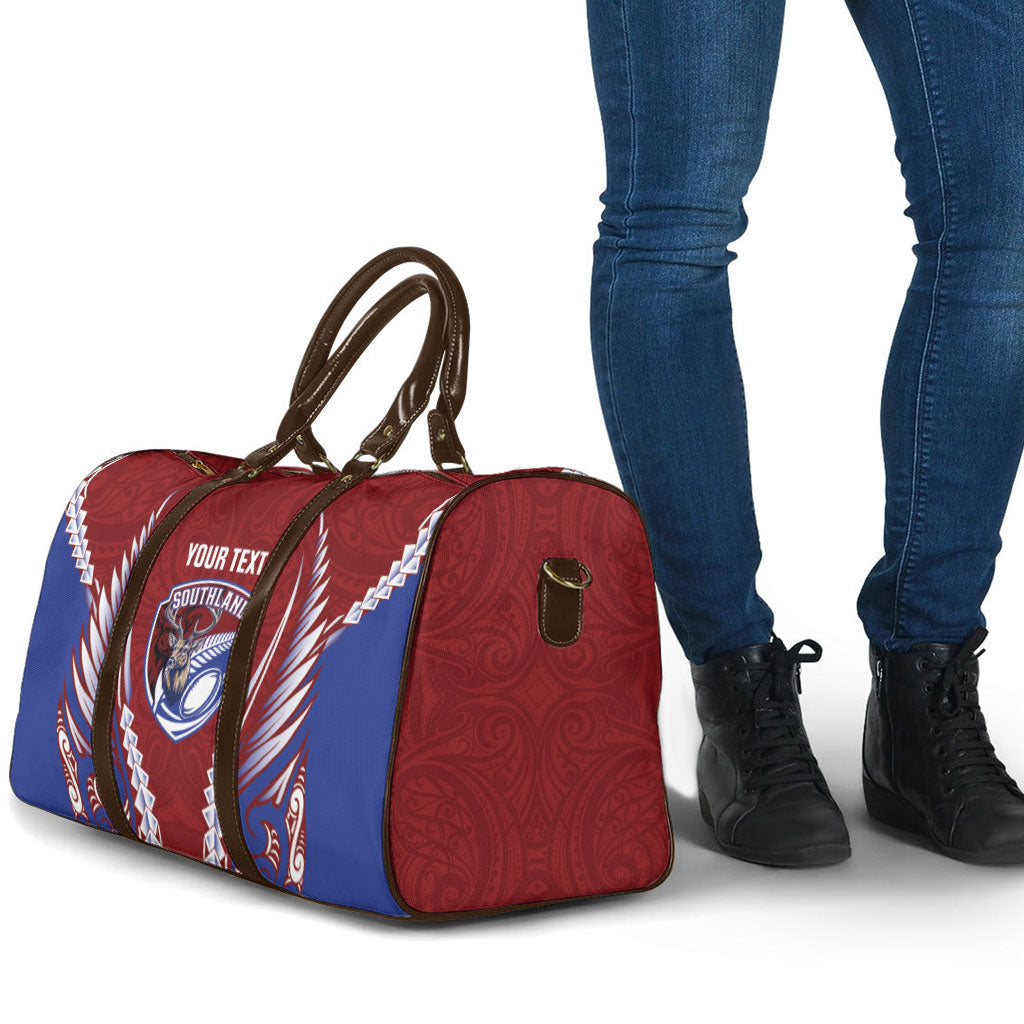 Southland 2026 Rugby Custom Travel Bag NZ Maori Silver Fern
