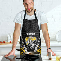 Taranaki 2026 Rugby Custom Apron NZ Maori Silver Fern LT14 - Polynesian Pride