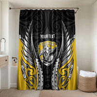 Taranaki 2026 Rugby Custom Bathroom Set NZ Maori Silver Fern